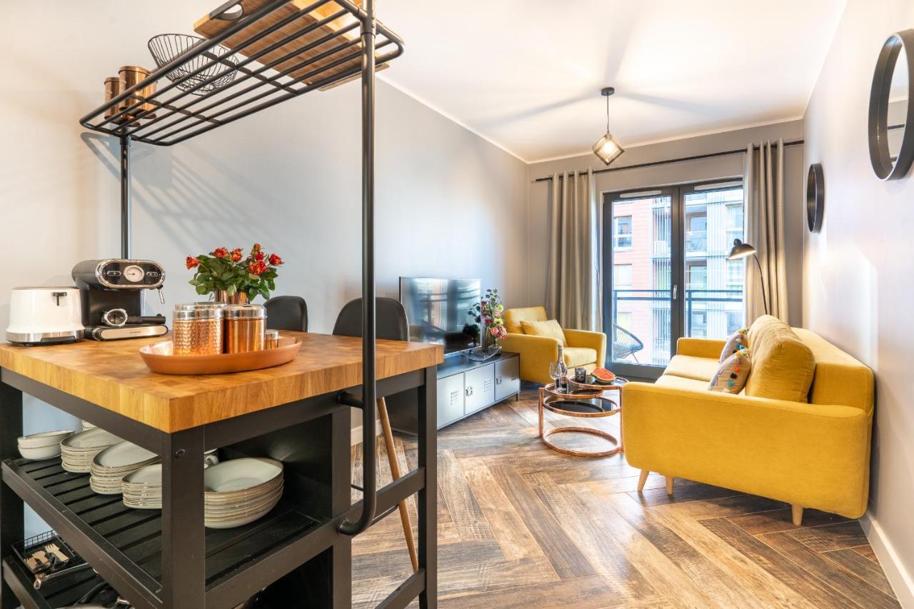 Apartament Riverside Gdansk Dış mekan fotoğraf