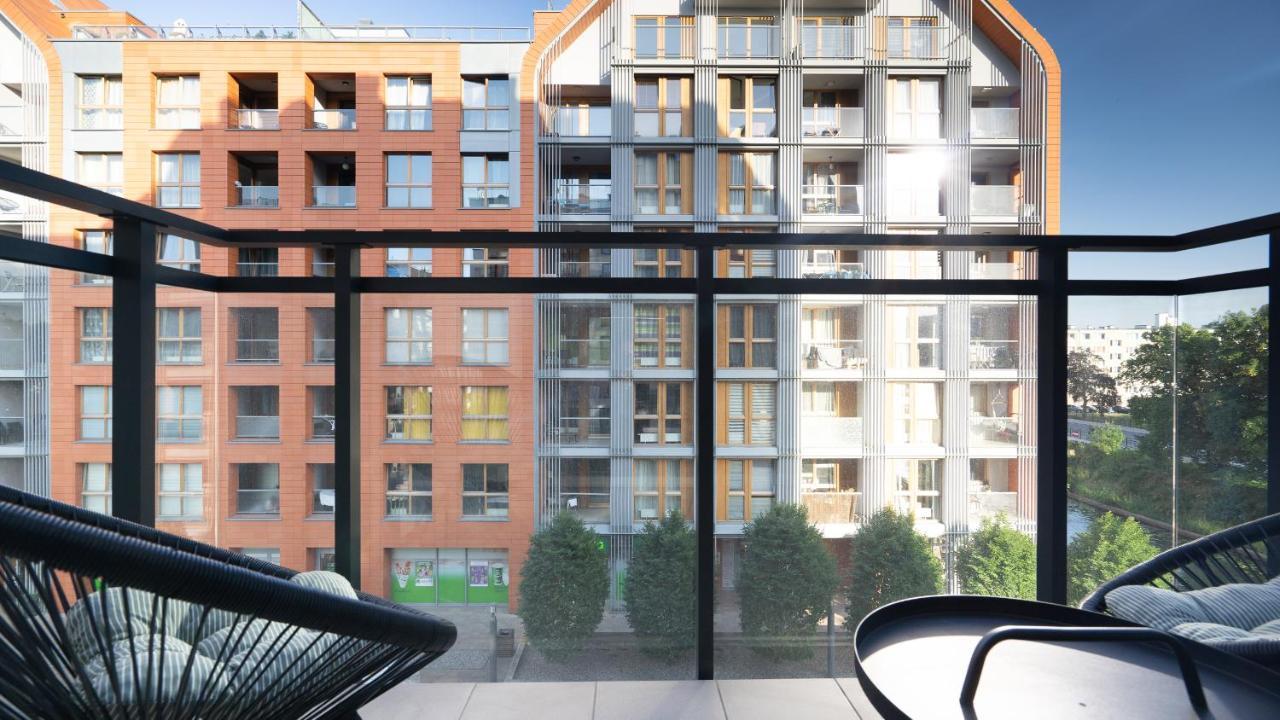 Apartament Riverside Gdansk Dış mekan fotoğraf